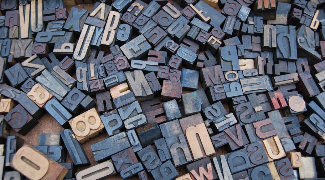 type blocks